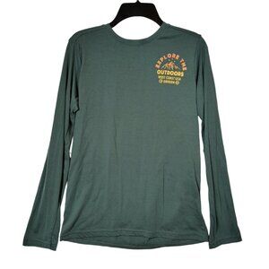 Cheetah Boys Size XXL 18 Graphic T-Shirt Long Sleeve Explore Outdoors Oregon